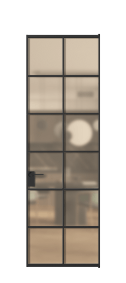 Алюминиевая дверь АЛПЛ040.05 Алюминий Черный Сатинированное оранжевое стекло, триплекс, 6мм. Без короба чер Цена 136090 Стоимость комплекта двери включает:
1. Полотно (600/650/700/750/800/850/900/950*2000-2400 мм).
2. Короб
3. Комплект фурнитуры (2 торцевые петли и магнитный замок с ответной планкой). Фабрика дверей Волховец 8 (800) 551 43 19 Алюминиевая дверь АЛПЛ040.05 Алюминий Черный Сатинированное оранжевое стекло, триплекс, 6мм Цена 136090 | Volhovec