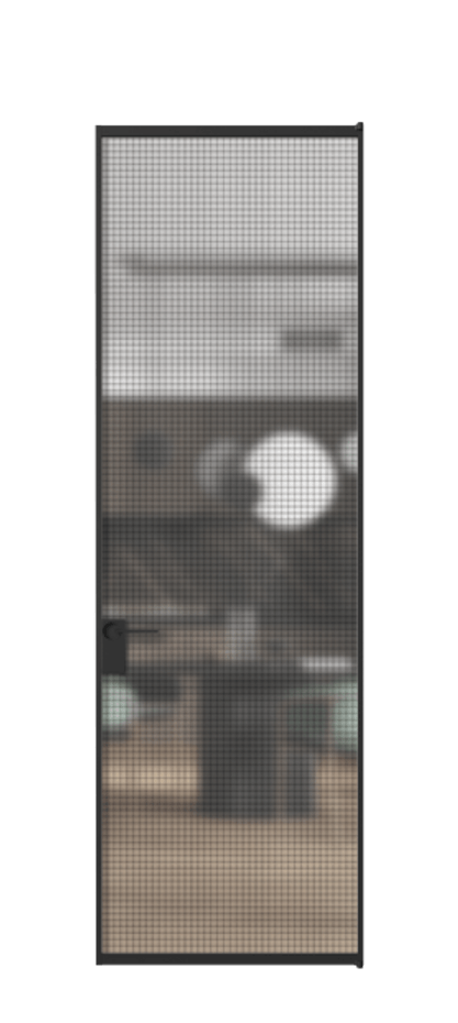 Алюминиевая дверь АЛПЛ040.01 Алюминий Черный Декоративное стекло с сеткой "Mesh silver", триплекс, 6 мм. Без короба чер Цена 133490 Стоимость комплекта двери включает:
1. Полотно (600/650/700/750/800/850/900/950*2000-2400 мм).
2. Короб
3. Комплект фурнитуры (2 торцевые петли и магнитный замок с ответной планкой). Фабрика дверей Волховец 8 (800) 551 43 19 Алюминиевая дверь АЛПЛ040.01 Алюминий Черный Декоративное стекло с сеткой "Mesh silver", триплекс, 6 мм Цена 133490 | Volhovec