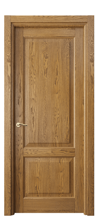 Межкомнатная дверь Lignum 0741 Дуб медовый брашированный  Цена 5951 AZE | Volhovec