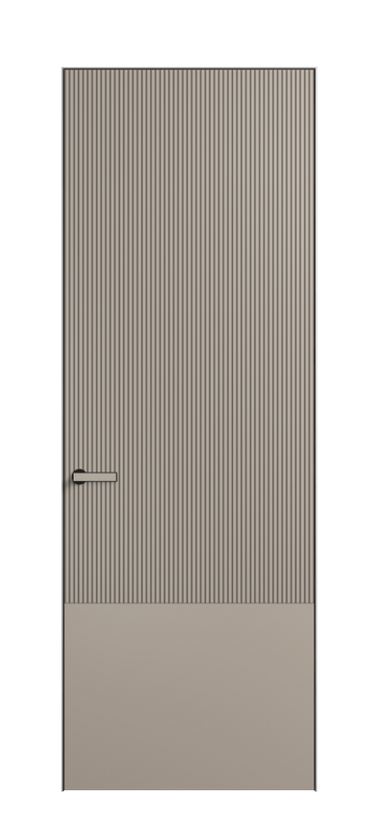 Дверь межкомнатная Velvet АКП 8203 Матовый бисквитный. Скрытый короб Черный Цена 53351 . Фабрика дверей Волховец 8 (800) 551 43 19 Межкомнатная дверь Velvet АКП 8203 Матовый бисквитный. Цена 53351 | Volhovec