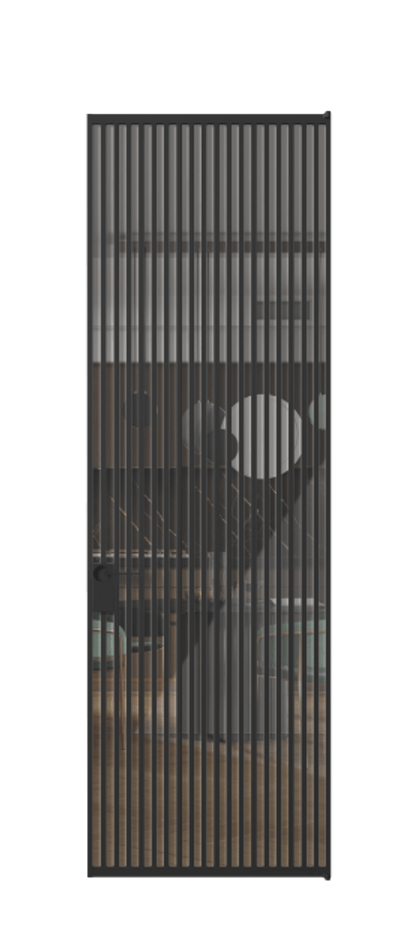 Алюминиевая дверь АЛПЛ040.06 Алюминий Черный Рефлективное прозрачное стекло "Stopsol", калёное, 6мм. Без короба чер Цена 216990 Стоимость комплекта двери включает:
1. Полотно (600/650/700/750/800/850/900/950*2000-2400 мм).
2. Короб
3. Комплект фурнитуры (2 торцевые петли и магнитный замок с ответной планкой). Фабрика дверей Волховец 8 (800) 551 43 19 Алюминиевая дверь АЛПЛ040.06 Алюминий Черный Рефлективное прозрачное стекло "Stopsol", калёное, 6мм Цена 216990 | Volhovec