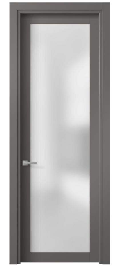 Дверь межкомнатная Planum 2102 Матовый классический серый Сатинированное стекло Гладкий наличник МКЛС Цена 37999 ₽ Наличники уже входят в базовый комплект. Фабрика дверей Волховец 8 (800) 551 43 19 Межкомнатная дверь Planum 2102 Матовый классический серый Сатинированное стекло Цена 37999 ₽ | Volhovec