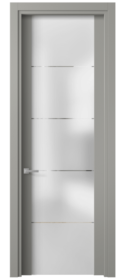 Дверь межкомнатная Planum 4114 Матовый нейтральный серый Сатинированное стекло с гравировкой «КВАДРО», триплекс 8 мм Гладкий наличник МНСР Цена 49890 ₽ Наличники уже входят в базовый комплект. Фабрика дверей Волховец 8 (800) 551 43 19 Межкомнатная дверь Planum 4114 Матовый нейтральный серый Сатинированное стекло с гравировкой «КВАДРО», триплекс 8 мм Цена 49890 ₽ | Volhovec