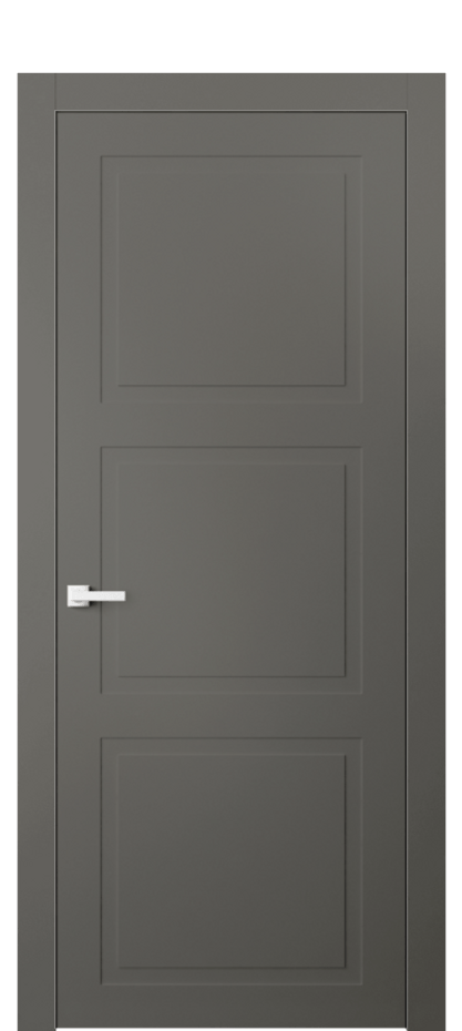 Дверь межкомнатная Neo Classic 8003 Матовый классический серый Гладкий компланарный наличник МКЛС Цена 48079 ₽ Наличники уже входят в базовый комплект. Фабрика дверей Волховец 8 (800) 551 43 19 Межкомнатная дверь Neo Classic 8003 Матовый классический серый Цена 48079 ₽ | Volhovec