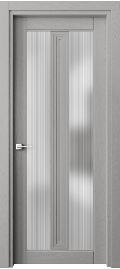 Дверь межкомнатная Ego 6122 Дуб нейтральный серый Сатинированное стекло "Дождь",4 мм Гладкий наличник Ego ДНСР Цена 134650 сом Наличники уже входят в базовый комплект. Фабрика дверей Волховец 8 (800) 551 43 19 Межкомнатная дверь Ego 6122 Дуб нейтральный серый Сатинированное стекло "Дождь",4 мм Цена 134650 сом | Volhovec