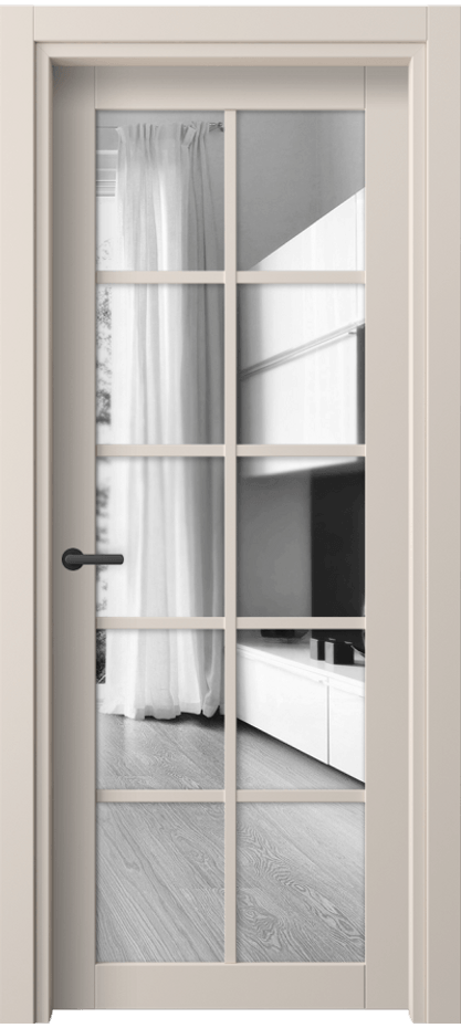 Дверь межкомнатная Neo 2106 ПЭТ пудровый бежевый Двустороннее зеркало, триплекс, 6 мм Гладкий классический наличник ПЭПБ Цена 41580 сом Наличники уже входят в базовый комплект. Фабрика дверей Волховец 8 (800) 551 43 19 Межкомнатная дверь Neo 2106 ПЭТ пудровый бежевый Двустороннее зеркало, триплекс, 6 мм Цена 41580 сом | Volhovec