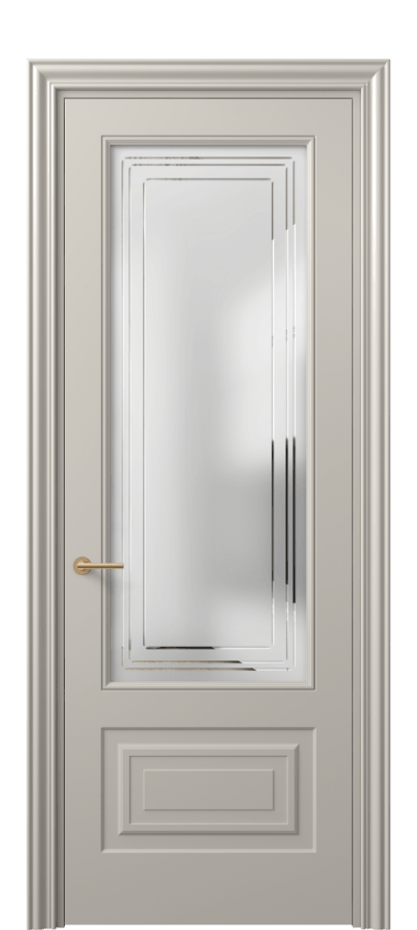 Дверь межкомнатная Mascot 8442 Матовый светло-бежевый Сатинированное стекло с гравировкой "Грани", триплекс, 7 мм Фигурный наличник МСБЖ Цена 62079 ₽ Наличники уже входят в базовый комплект. Фабрика дверей Волховец 8 (800) 551 43 19 Межкомнатная дверь Mascot 8442 Матовый светло-бежевый Сатинированное стекло с гравировкой "Грани", триплекс, 7 мм Цена 62079 ₽ | Volhovec