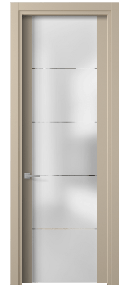 Дверь межкомнатная Planum 4114 ПЭТ светло-бежевый Сатинированное стекло с гравировкой «КВАДРО», триплекс 8 мм Гладкий наличник ПЭСБ Цена 28479 ₽ Наличники уже входят в базовый комплект. Фабрика дверей Волховец 8 (800) 551 43 19 Межкомнатная дверь Planum 4114 ПЭТ светло-бежевый Сатинированное стекло с гравировкой «КВАДРО», триплекс 8 мм Цена 28479 ₽ | Volhovec