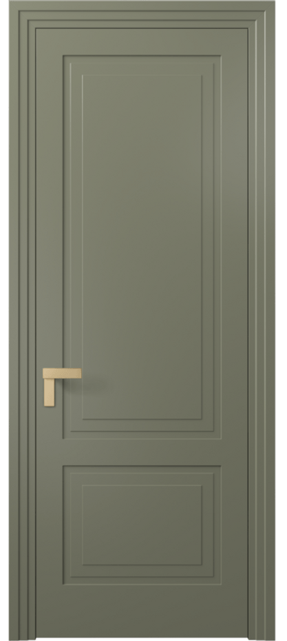 Межкомнатная дверь Rocca 8351 Матовый оливковый тёмный  Цена 3130 AZE | Volhovec