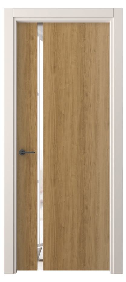 Межкомнатная дверь Freedom 4222 Грецкий орех Двустороннее зеркало, триплекс, 6 мм Цена 32239 ₽ | Volhovec