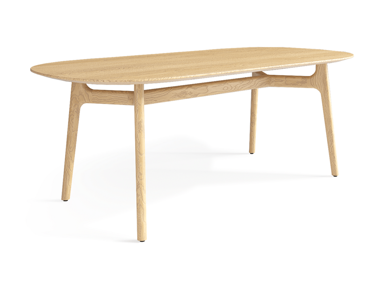 Стол Primo обеденный на 6 персон Дуб соломенный матовый