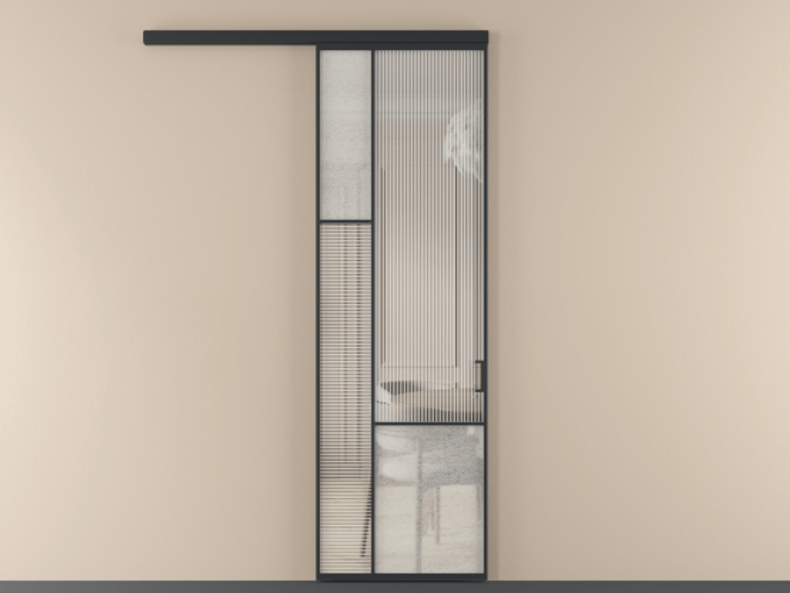 Перегородка Mosaic вдоль стены одностворчатая #VENDORCODE# #FURNISH# #GLASS# Цена #PRICE# #CURRENCY# | Volhovec