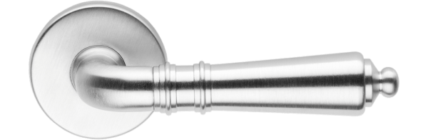 Ручки для межкомнатных дверей Ручка дверная Даниэла. Цвет Матовый хром. Коллекция Даниэла. Фото. Ручки для дверей Ручка дверная Даниэла. Цвет Матовый хром. Коллекция Даниэла. Картинка.