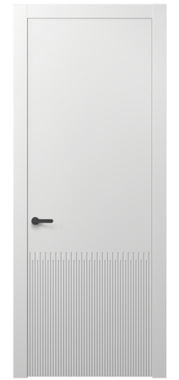 Дверь межкомнатная АКП 8626 МБЛ. Цвет Матовый белоснежный. Материал Гладкая эмаль. Коллекция Dune. Картинка.