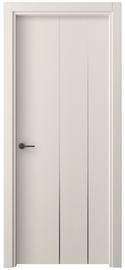 Дверь межкомнатная 4205 ПЭПБ. Цвет ПЭТ пудровый бежевый. Материал ПЭТ. Коллекция Freedom. Картинка.