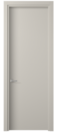 Дверь межкомнатная 0010 ПЭСС. Цвет ПЭТ светло-серый. Материал ПЭТ. Коллекция Планум. Картинка.