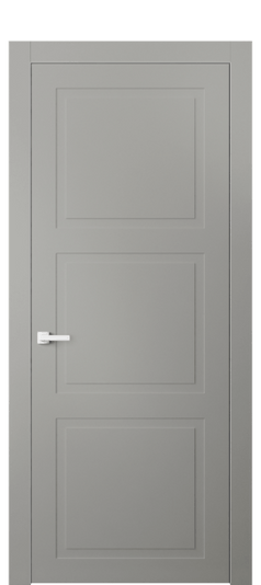 Дверь межкомнатная АКП 8003 МНСР Матовый нейтральный серый. Цвет Матовый нейтральный серый. Материал Гладкая эмаль. Коллекция Neo Classic. Картинка.
