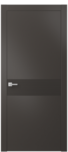 Межкомнатная дверь 8041 МАН. Цвет Матовый антрацит. Материал Гладкая эмаль. Коллекция Linea. Фото. Дверь межкомнатная 8041 МАН. Цвет Матовый антрацит. Материал Гладкая эмаль. Коллекция Linea. Картинка.