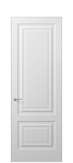 Дверь межкомнатная 8451 ГРН. Цвет Грунт под покраску. Материал Грунт под покраску. Коллекция Mascot. Картинка.