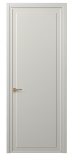 Дверь межкомнатная 8602 МТСР. Цвет Матовый тёплый серый. Материал Гладкая эмаль. Коллекция Frame. Картинка.