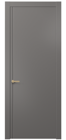 Межкомнатная дверь АКП 8644 МКЛС. Цвет Матовый классический серый. Материал Гладкая эмаль. Коллекция Alba. Фото. Дверь межкомнатная АКП 8644 МКЛС. Цвет Матовый классический серый. Материал Гладкая эмаль. Коллекция Alba. Картинка.