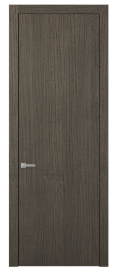 Дверь межкомнатная 0010 ЭВСМФ. Цвет Эвкалипт серый матовый фризе. Материал Шпон эвкалипта Naturwood. Коллекция Planum. Картинка.