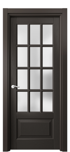 Межкомнатная дверь 0728 ДАН САТ. Цвет Дуб антрацит. Материал Массив дуба эмаль. Коллекция Lignum. Фото. Дверь межкомнатная 0728 ДАН САТ. Цвет Дуб антрацит. Материал Массив дуба эмаль. Коллекция Lignum. Картинка.