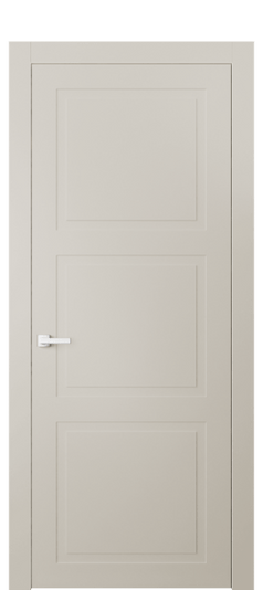 Дверь межкомнатная АКП 8003 МОС Матовый облачно-серый. Цвет Матовый облачно-серый. Материал Гладкая эмаль. Коллекция Neo Classic. Картинка.