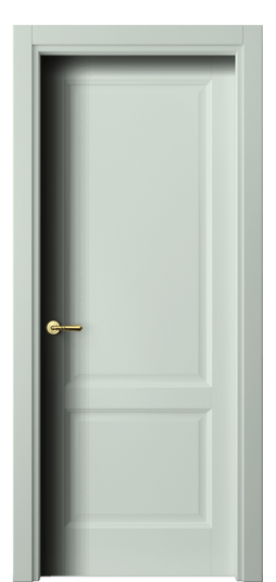 Дверь межкомнатная 1421 NCS S 1005-B80G. Цвет NCS NCS S 1005-B80G. Материал Гладкая эмаль. Коллекция Galant. Картинка.