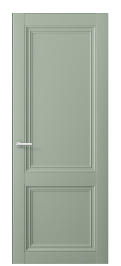 Дверь межкомнатная 2523 ПЭСО. Цвет ПЭТ светло-оливковый. Материал ПЭТ. Коллекция Centro. Картинка.