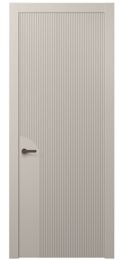 Дверь межкомнатная 8625 МСБЖ . Цвет Матовый светло-бежевый. Материал Гладкая эмаль. Коллекция Dune. Картинка.