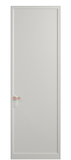 Дверь межкомнатная 7501 МСР. Цвет Матовый серый. Материал Гладкая эмаль. Коллекция Softform. Картинка.