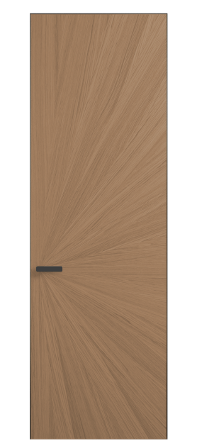Дверь межкомнатная 0206 ДСПМР Дуб сепия матовый. Цвет Дуб сепия матовый рифт. Материал Радиальный шпон Naturwood. Коллекция Rift. Картинка.