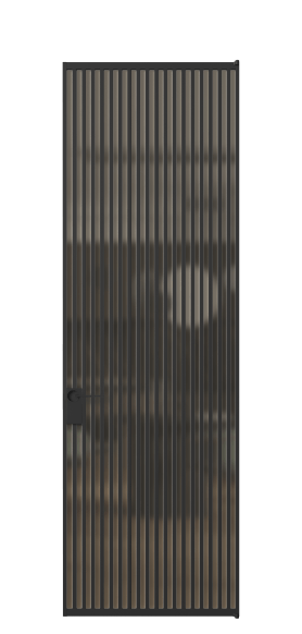 Межкомнатная дверь АЛПЛ040.07 Бронза сатин триплекс ЧЕР. Цвет Алюминий Черный. Материал Алюминий. Коллекция Formato. Фото. Дверь межкомнатная АЛПЛ040.07 Бронза сатин триплекс ЧЕР. Цвет Алюминий Черный. Материал Алюминий. Коллекция Formato. Картинка.