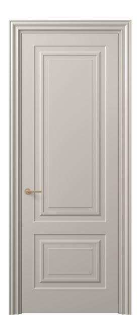 Дверь межкомнатная 8451 МСБЖ. Цвет Матовый светло-бежевый. Материал Гладкая эмаль. Коллекция Mascot. Картинка.